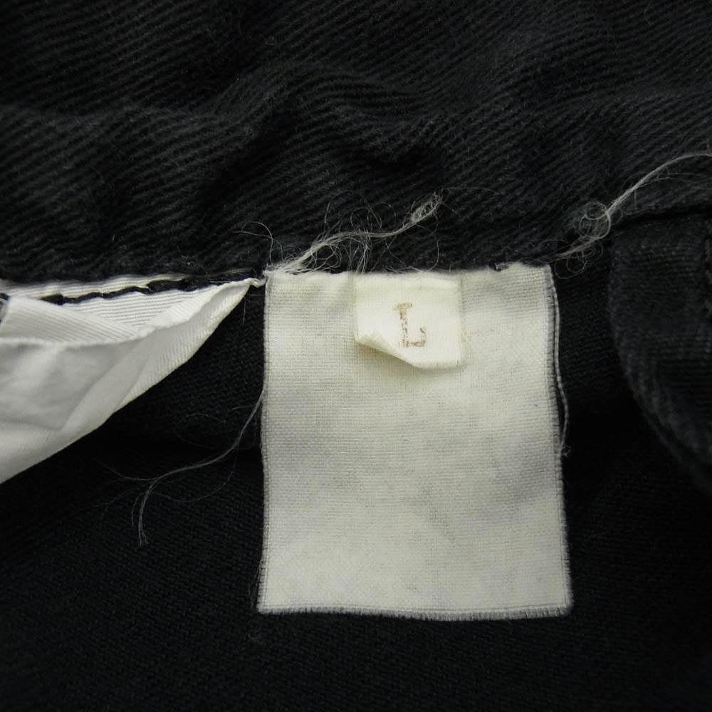 GOODENOUGH グッドイナフ 90s 初期 コットン ハイウエスト パンツ ダークネイビー系 L【中古】