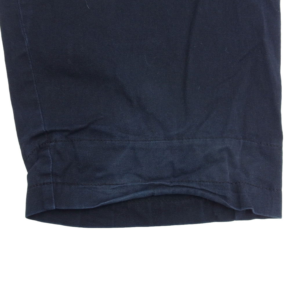 GOODENOUGH グッドイナフ 90s 初期 コットン ハイウエスト パンツ ダークネイビー系 L【中古】