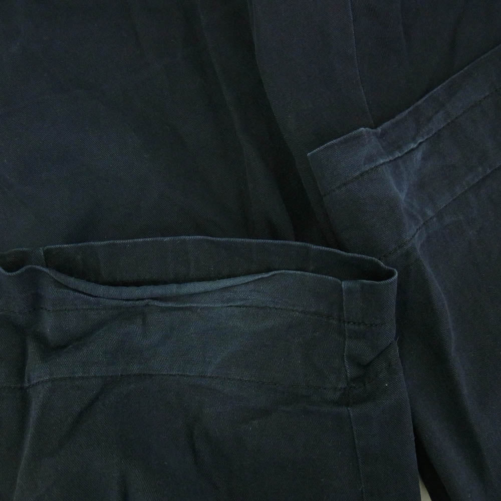 GOODENOUGH グッドイナフ 90s 初期 コットン ハイウエスト パンツ ダークネイビー系 L【中古】