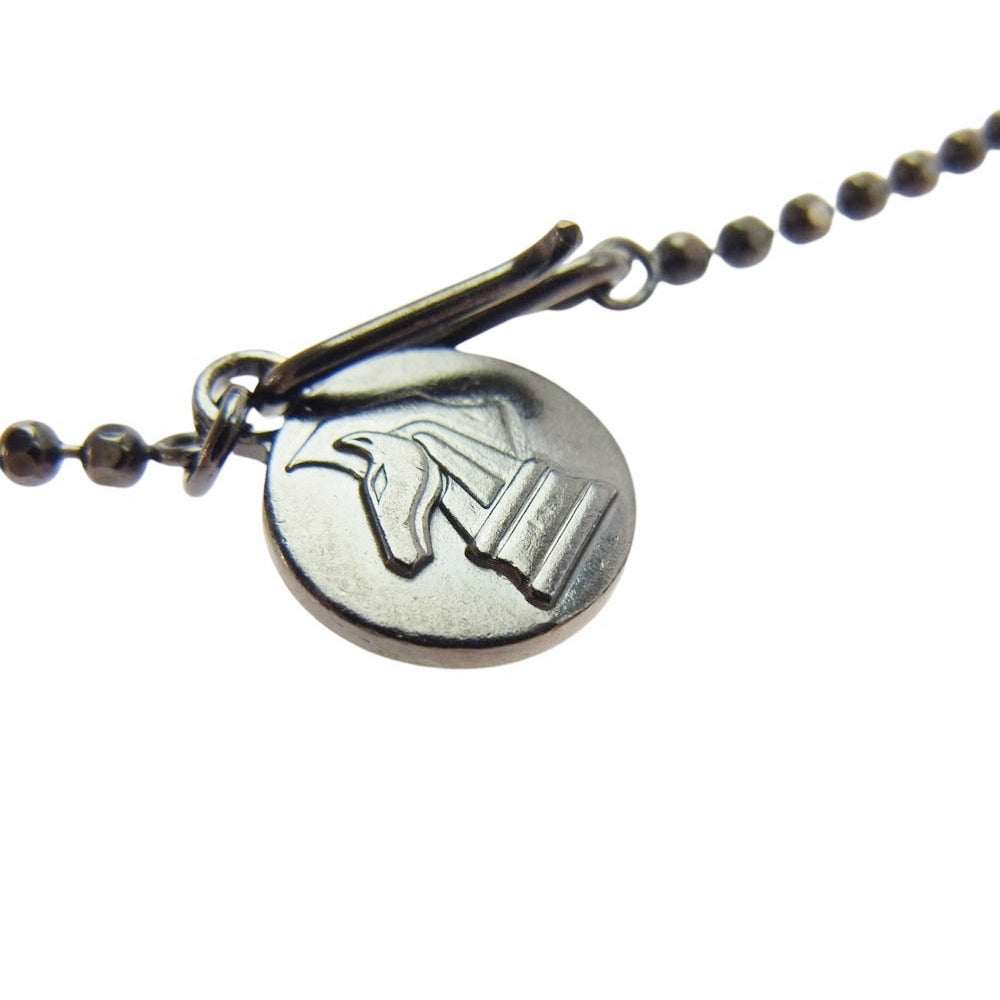 PUERTA DEL SOL プエルタデルソル シルバー950 ダイヤモンド クロス スネーク ネックレス【中古】