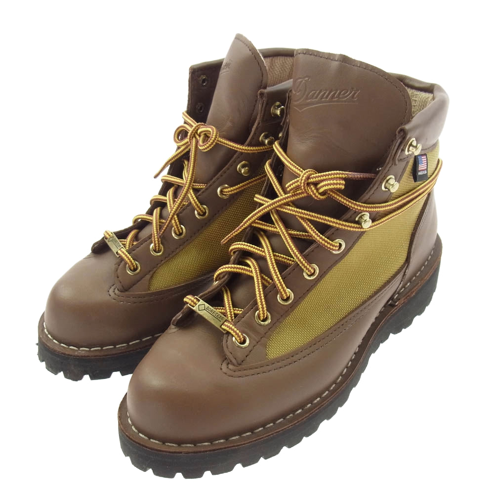 Danner ダナー 30440 USA製 DANNER LIGHT ダナーライト ゴアテックス ブーツ ブラウン系 US7.5EE【中古】