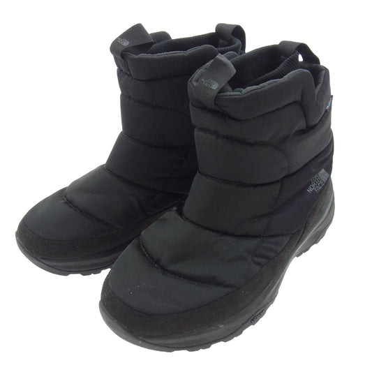 THE NORTH FACE ノースフェイス NF52274 Nuptse Bootie ヌプシ ブーティ ブーツ ブラック系 27cm【中古】