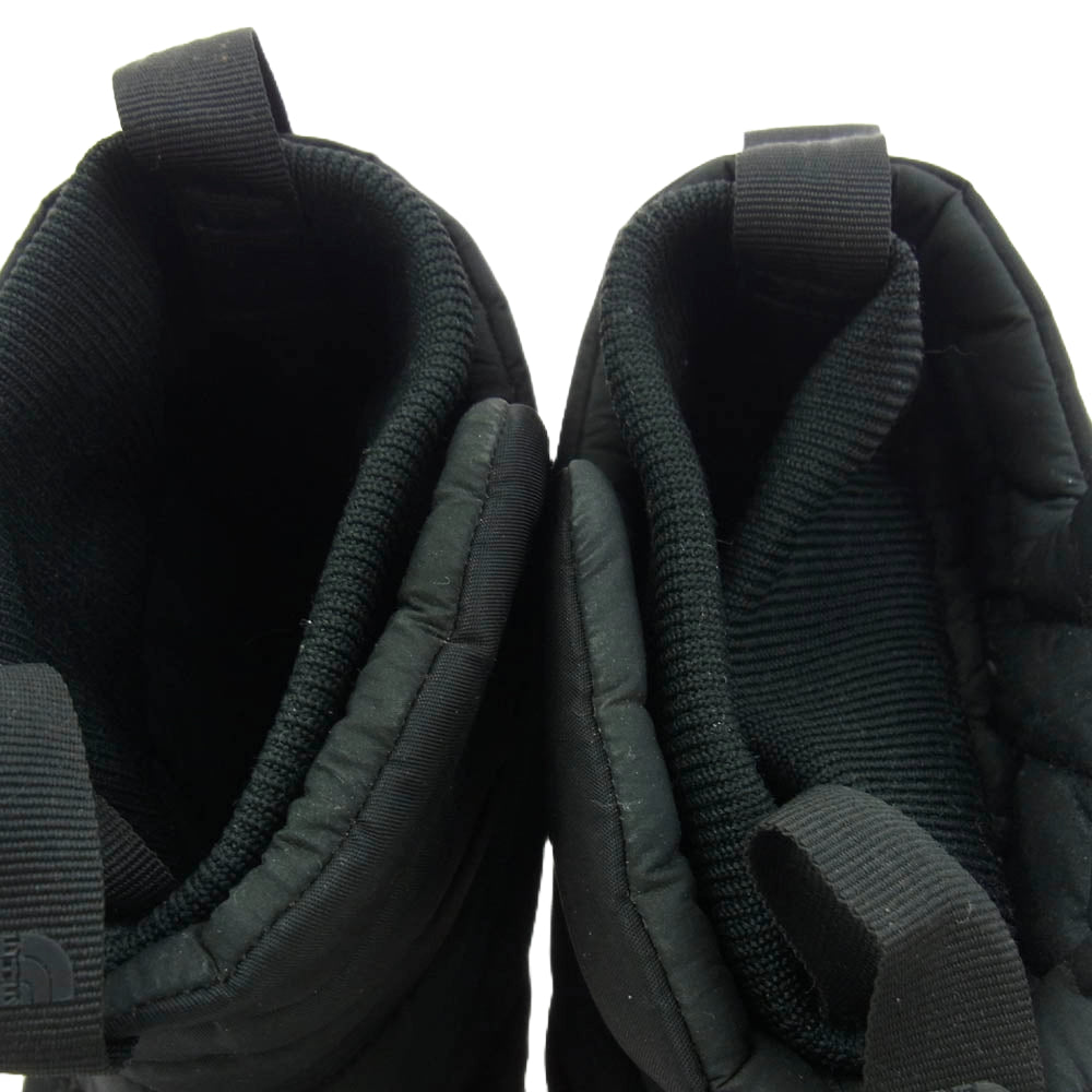 THE NORTH FACE ノースフェイス NF52274 Nuptse Bootie ヌプシ ブーティ ブーツ ブラック系 27cm【中古】