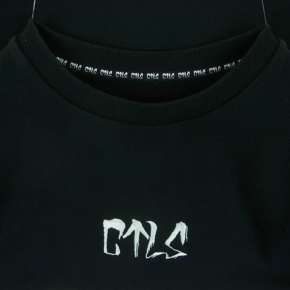 カタリスト 2101070301 フロント ロゴ 半袖 スウェット カットソー Tシャツ コットン 日本製 ブラック系 1【中古】