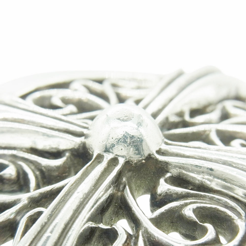 CHROME HEARTS クロムハーツ（原本有） BCKL OVAL 1.5 クラシック オーバル クロス ベルト バックル シルバー系【中古】