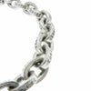 CHROME HEARTS クロムハーツ（原本無） LARGE PAPER CHN 8inch 8インチ ラージペーパー チェーン ブレスレット シルバー系【中古】