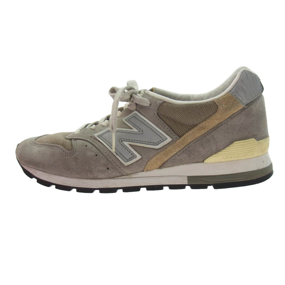 NEW BALANCE ニューバランス M996 USA製 ローカット スニーカー グレー系 26cm【中古】