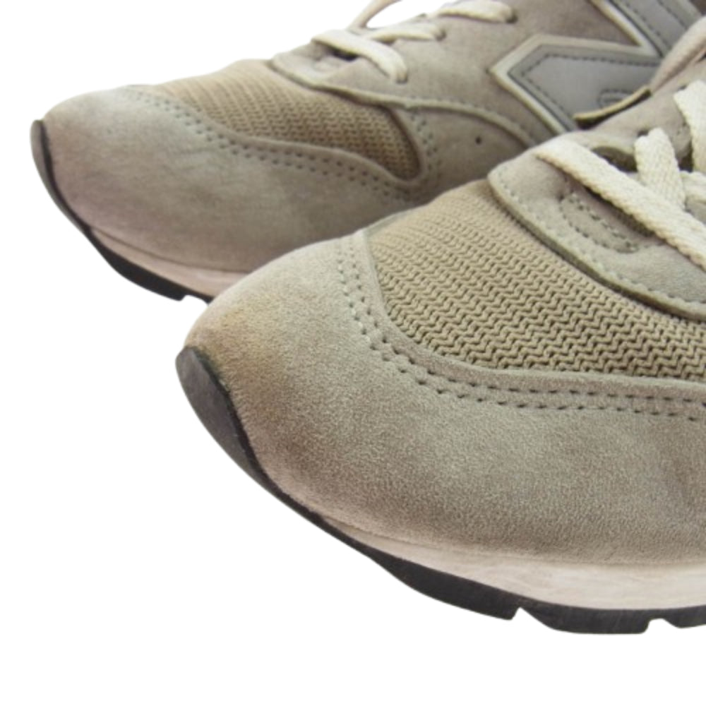 NEW BALANCE ニューバランス M996 USA製 ローカット スニーカー グレー系 26cm【中古】
