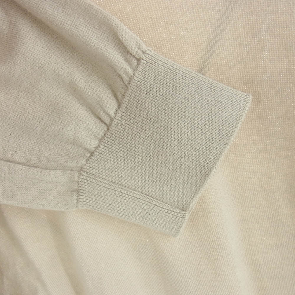 JOHN SMEDLEY ジョンスメドレー ロング スリーブ 長袖 ニット ベージュ ベージュ系 M【中古】