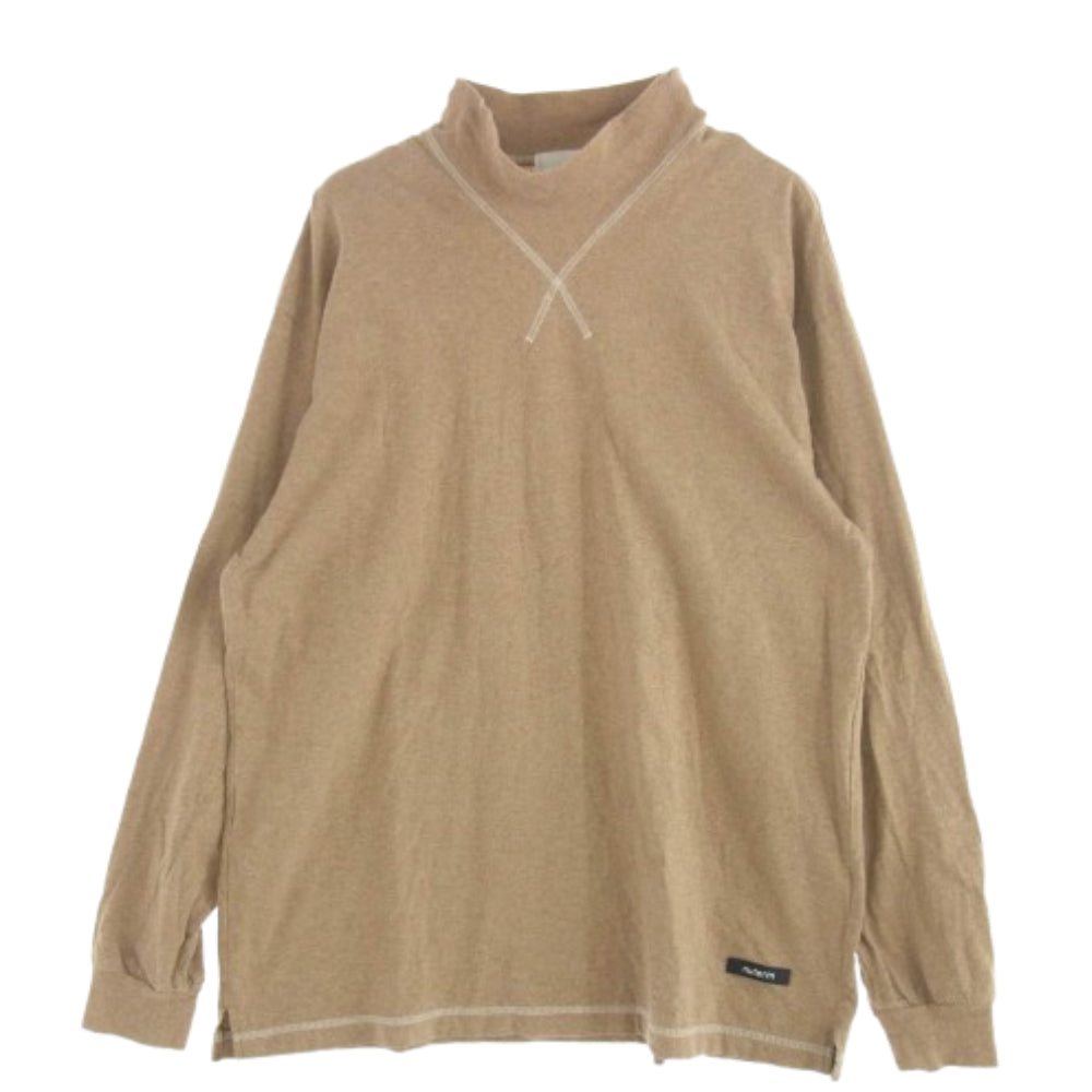 ニューターム 001TT-020W Mock Neck L/S TEE モックネック カットソー ブラウン系 M【中古】