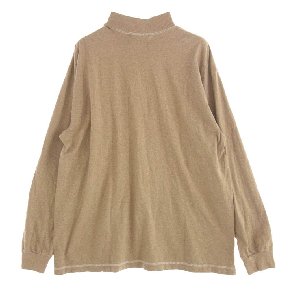 ニューターム 001TT-020W Mock Neck L/S TEE モックネック カットソー ブラウン系 M【中古】