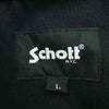 schott ショット 782-4152005 JERSEY WESTERN JACKET ウエスタン ジャージ ジャケット ブラック系 L【中古】