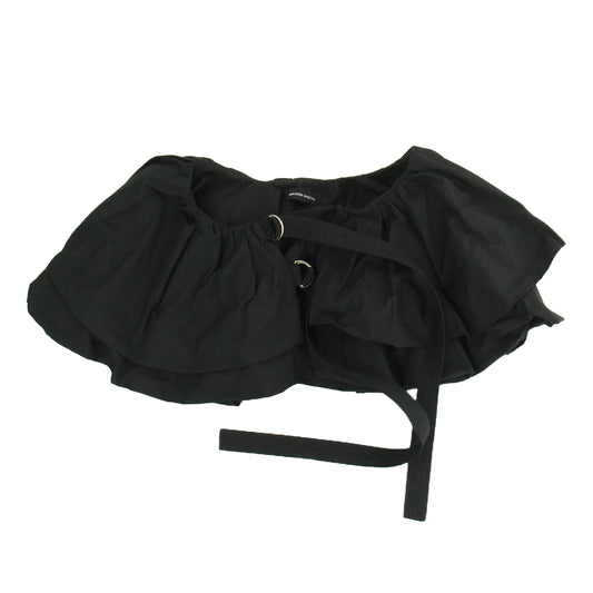 メゾンスペシャル マルチウェイ バルーン フリル スリーブ ブラック系 FREE【中古】