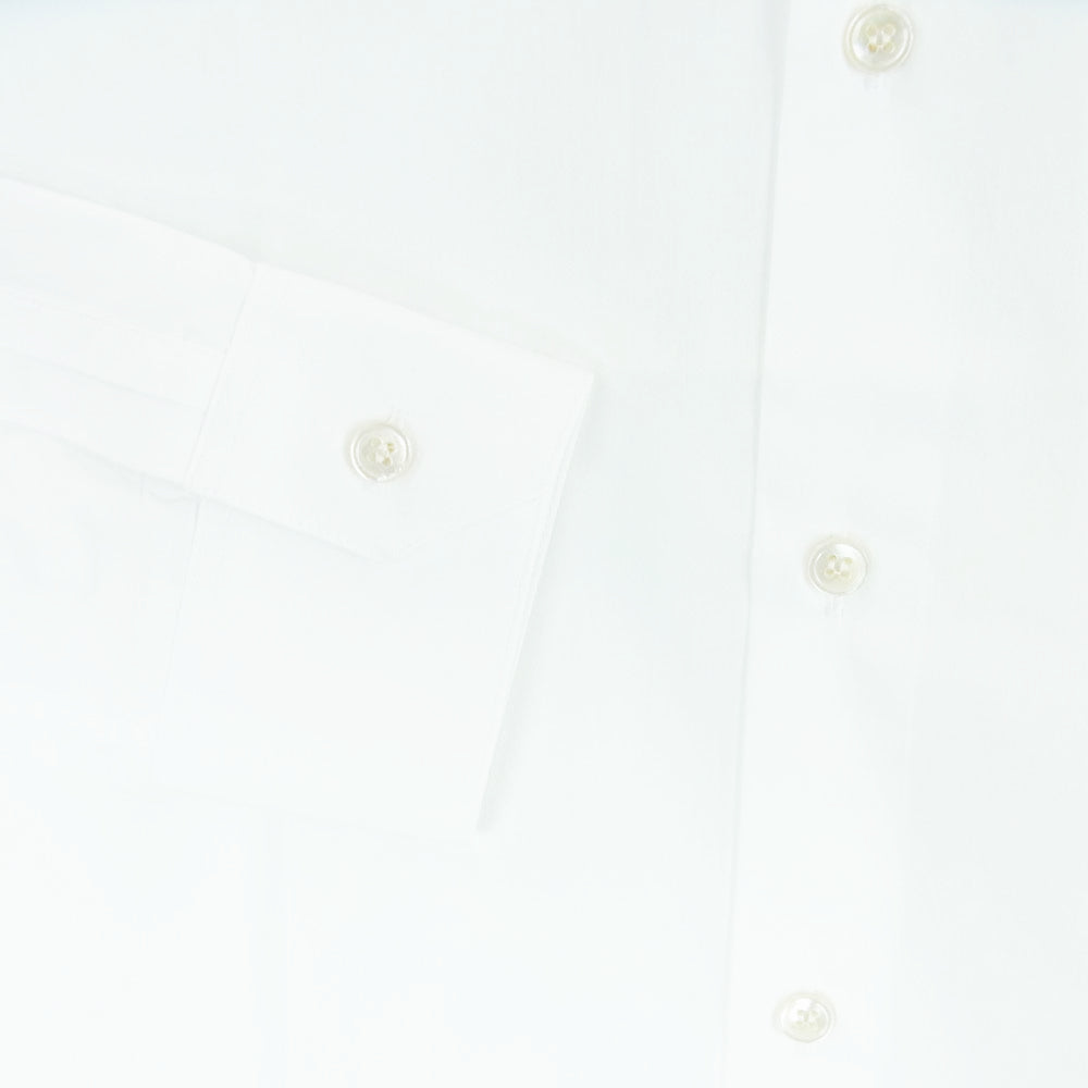 SAINT LAURENT サンローラン 638427 Y217W ユニフォーム プレーン 長袖 シャツ ホワイト系 38【新古品】【未使用】【中古】