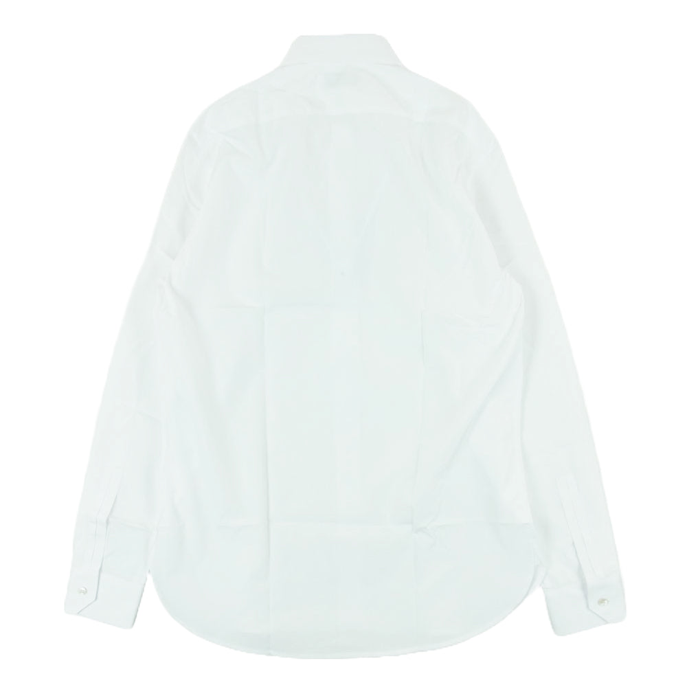 SAINT LAURENT サンローラン 638427 Y217W ユニフォーム プレーン 長袖 シャツ ホワイト系 38【新古品】【未使用】【中古】