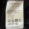 COMOLI コモリ A03-05013 コットン ジャージ モックネック プルオーバー カットソー ブラック系 3【中古】