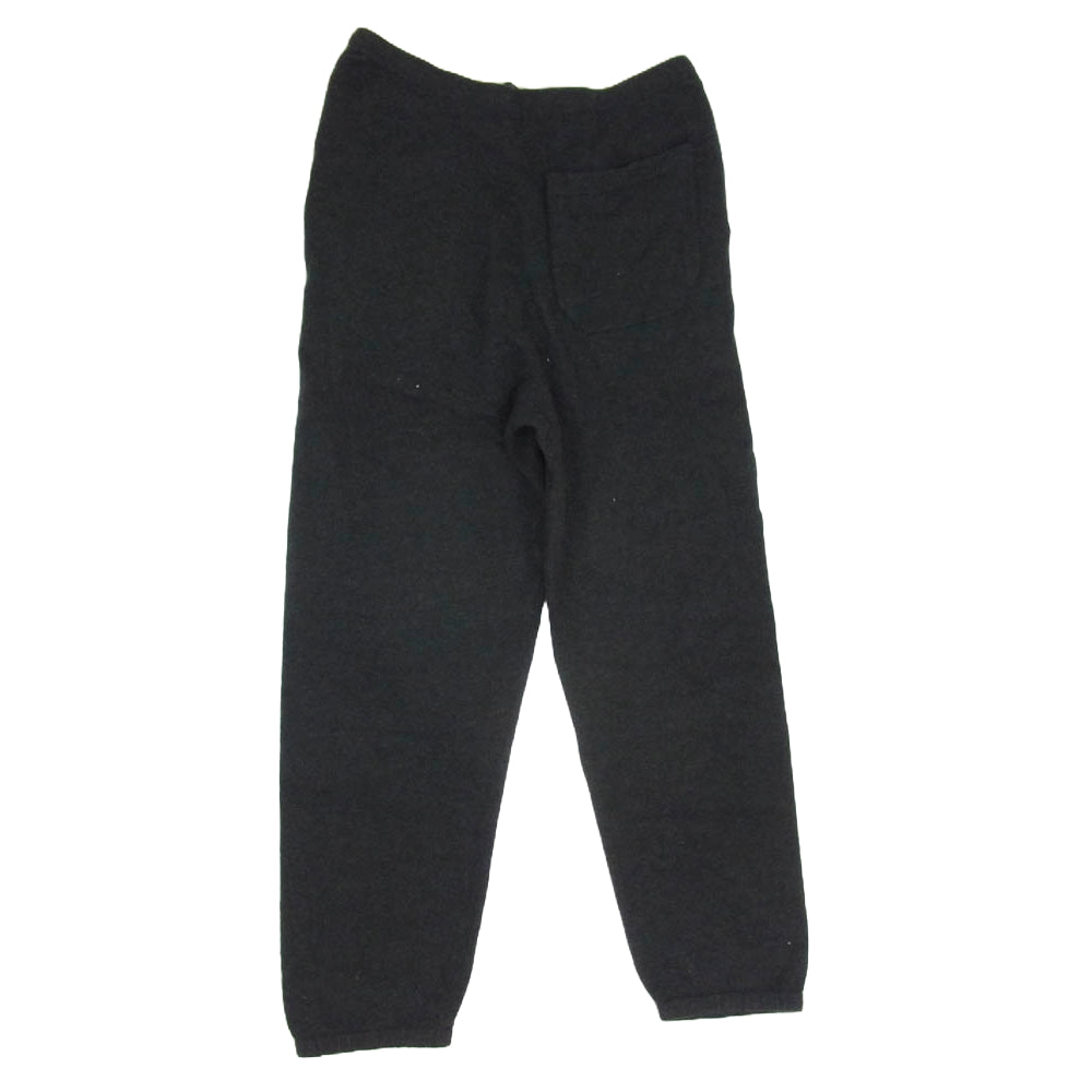 COMOLI コモリ 24SS Z01-06009 ウール 和紙  ニット パンツ ブラック系 3【中古】