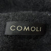 COMOLI コモリ 24SS Z01-06009 ウール 和紙  ニット パンツ ブラック系 3【中古】