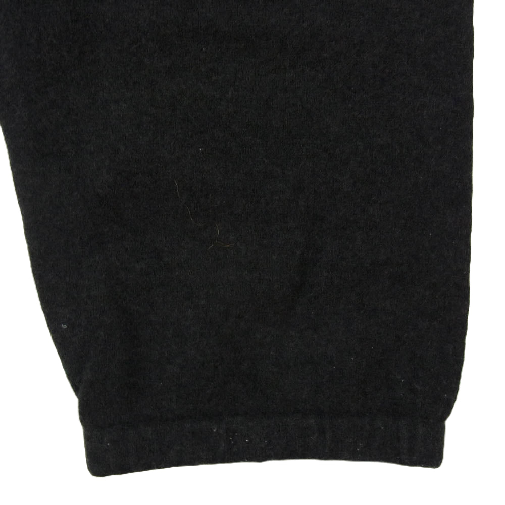 COMOLI コモリ 24SS Z01-06009 ウール 和紙  ニット パンツ ブラック系 3【中古】
