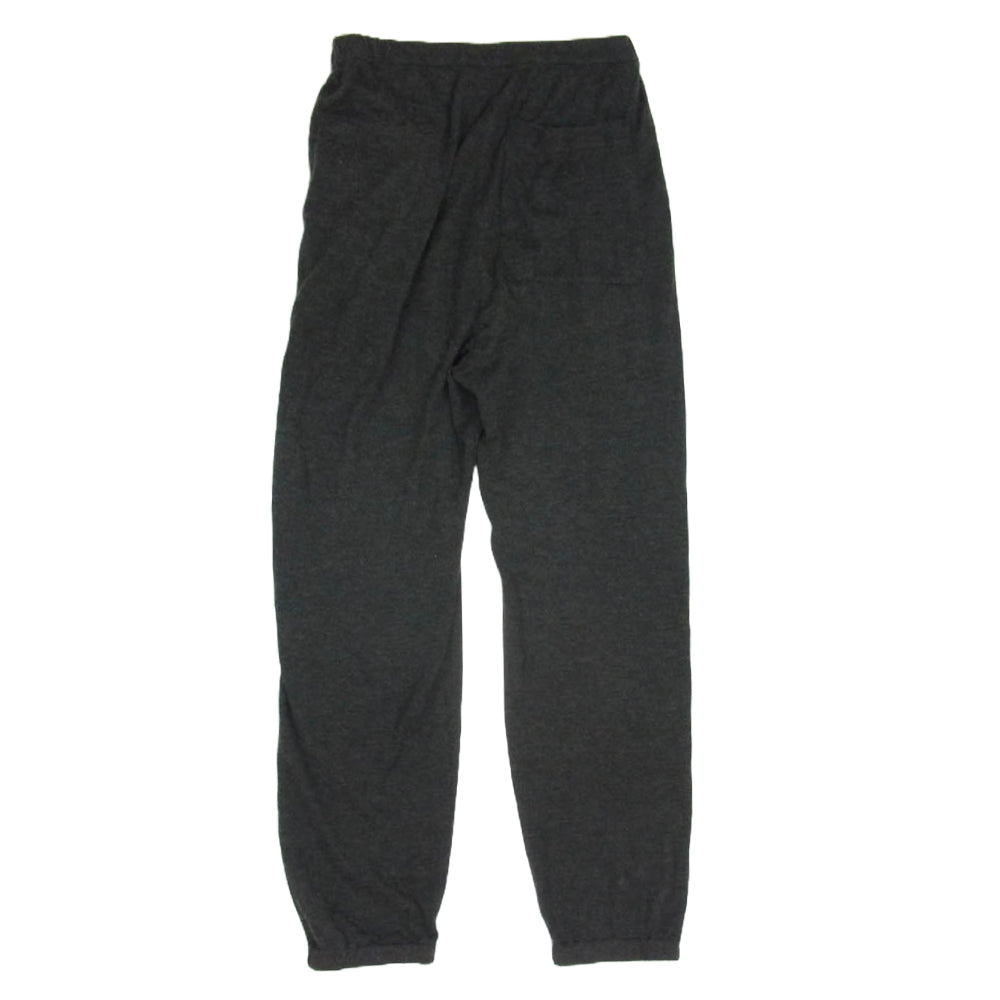 COMOLI コモリ 23SS X01-06006 カシミヤ シルク ニット パンツ チャコール系 1【中古】