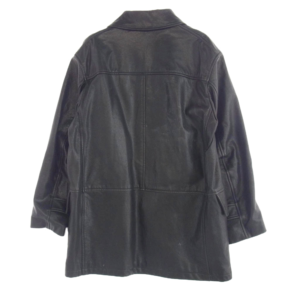 COMOLI コモリ 22AW W03-04009 LAMB LEATHER COAT ラム レザー コート 