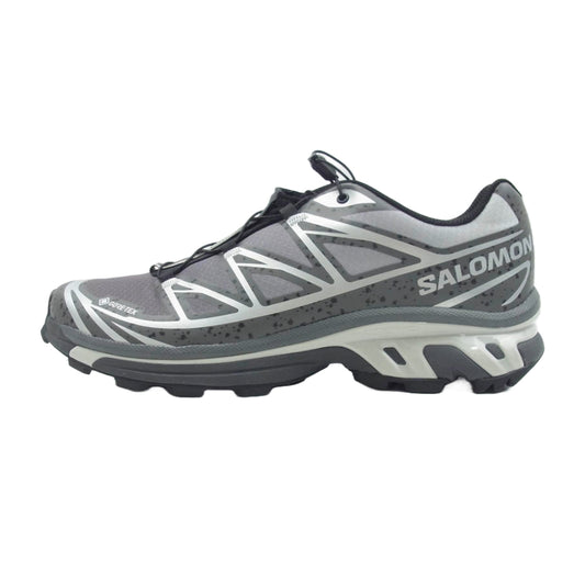 salomon サロモン 478301 × atmos アトモス XT-6 GTX ATOMS GORE-TEX ゴアテックス ローカット スニーカー グレー系 27cm【極上美品】【中古】