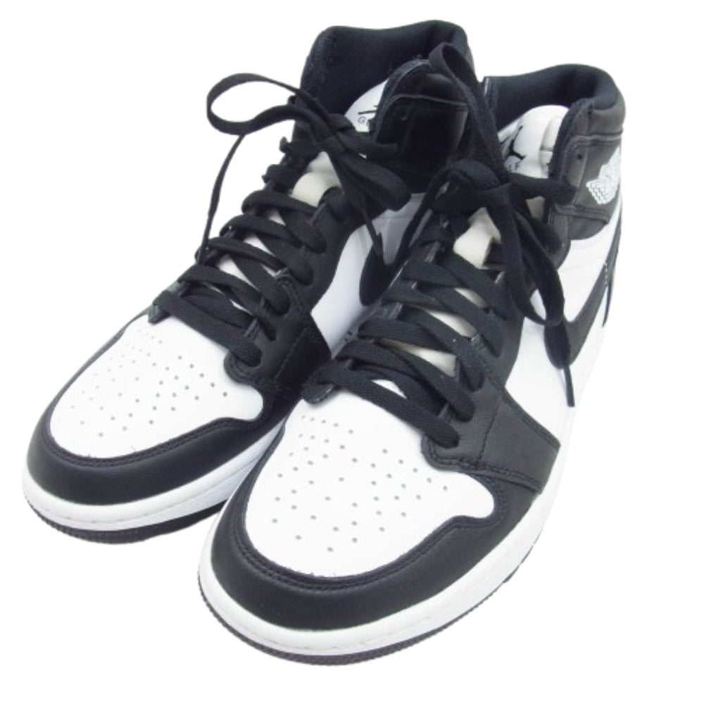 NIKE ナイキ DQ0660-101 Air Jordan 1 High Golf Panda エアジョーダン1 ハイ ゴルフ パンダ ハイカット スニーカー 27cm【極上美品】【中古】