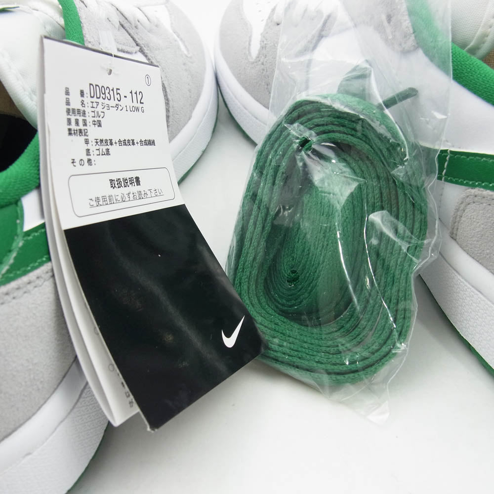 NIKE ナイキ DD9315-112 Air Jordan 1 Low Golf Pine Green エアジョーダン1 ロー ゴルフ パイングリーン ローカット スニーカー グリーン系 27cm【極上美品】【中古】