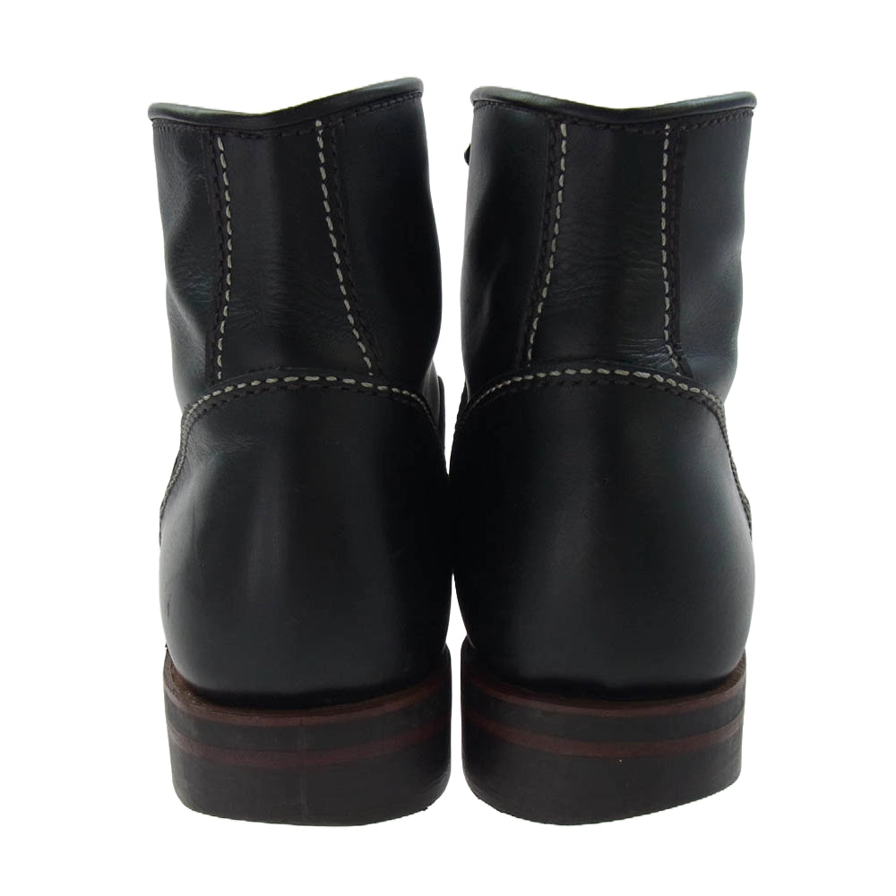 LONE WOLF ロンウルフ F01615 CARPENTER BOOTS カーペンター ワーク ブーツ ブラック系 8.5【中古】