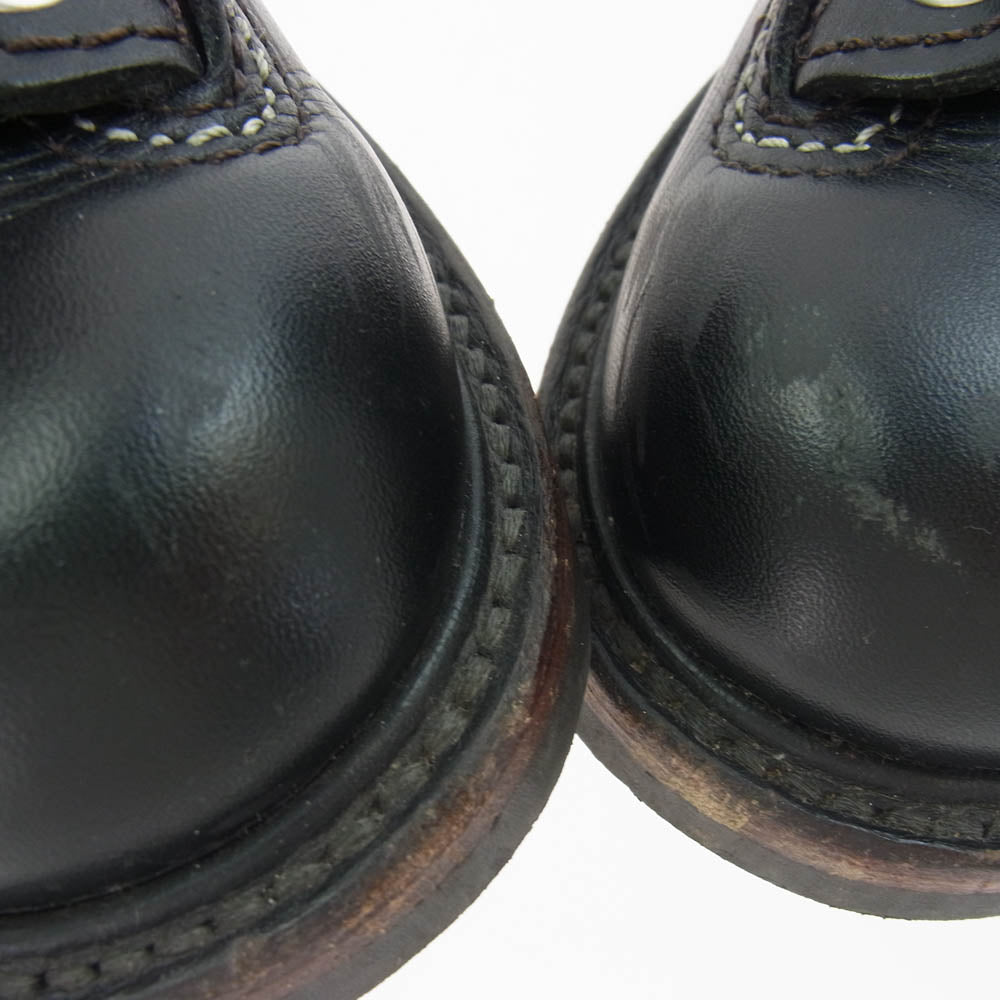 LONE WOLF ロンウルフ F01615 CARPENTER BOOTS カーペンター ワーク ブーツ ブラック系 8.5【中古】