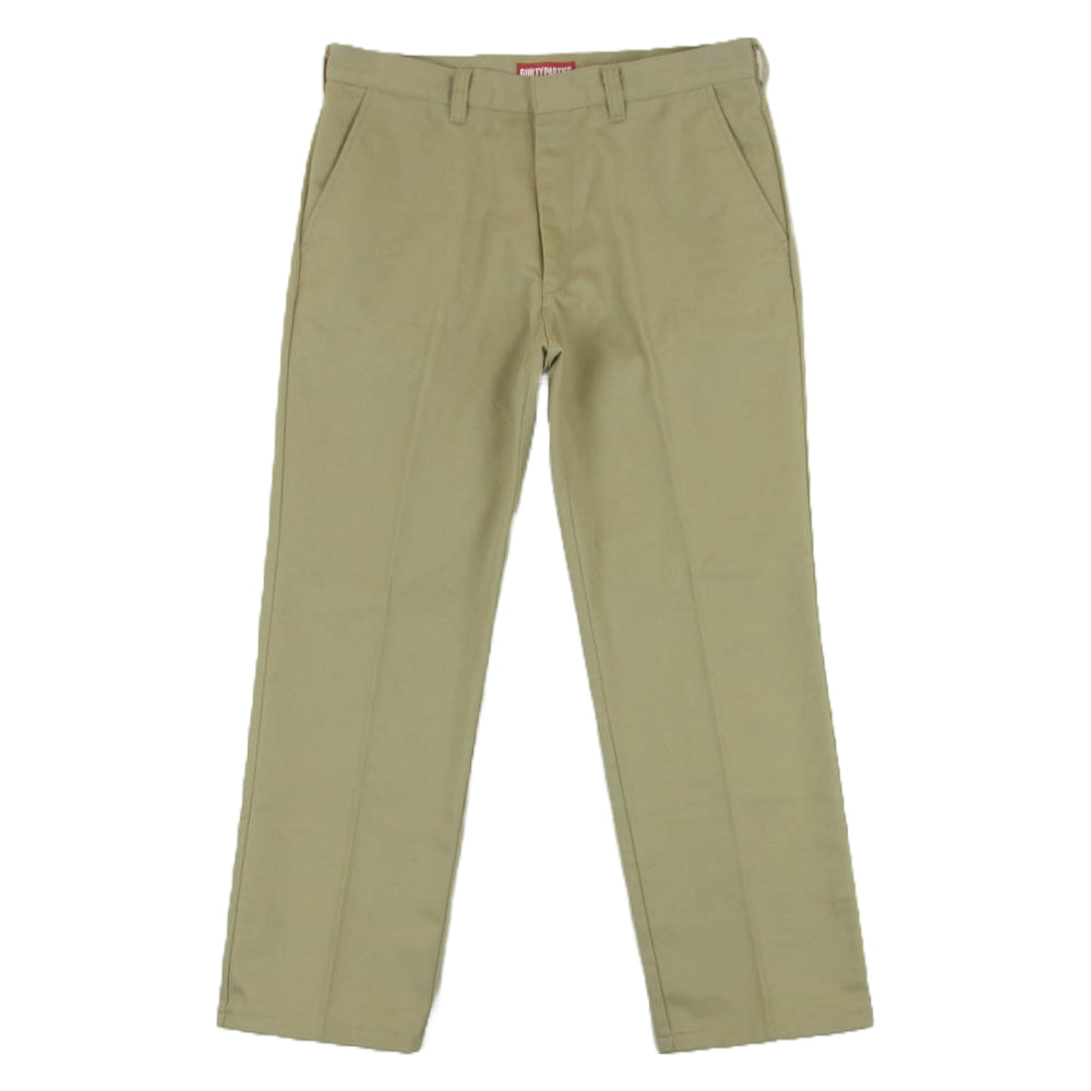 WACKO MARIA ワコマリア GP-104-A-BLANKLINE-ZACK TWILL SKATE PANTS ツイル スケート パンツ ベージュ系 XL【美品】【中古】