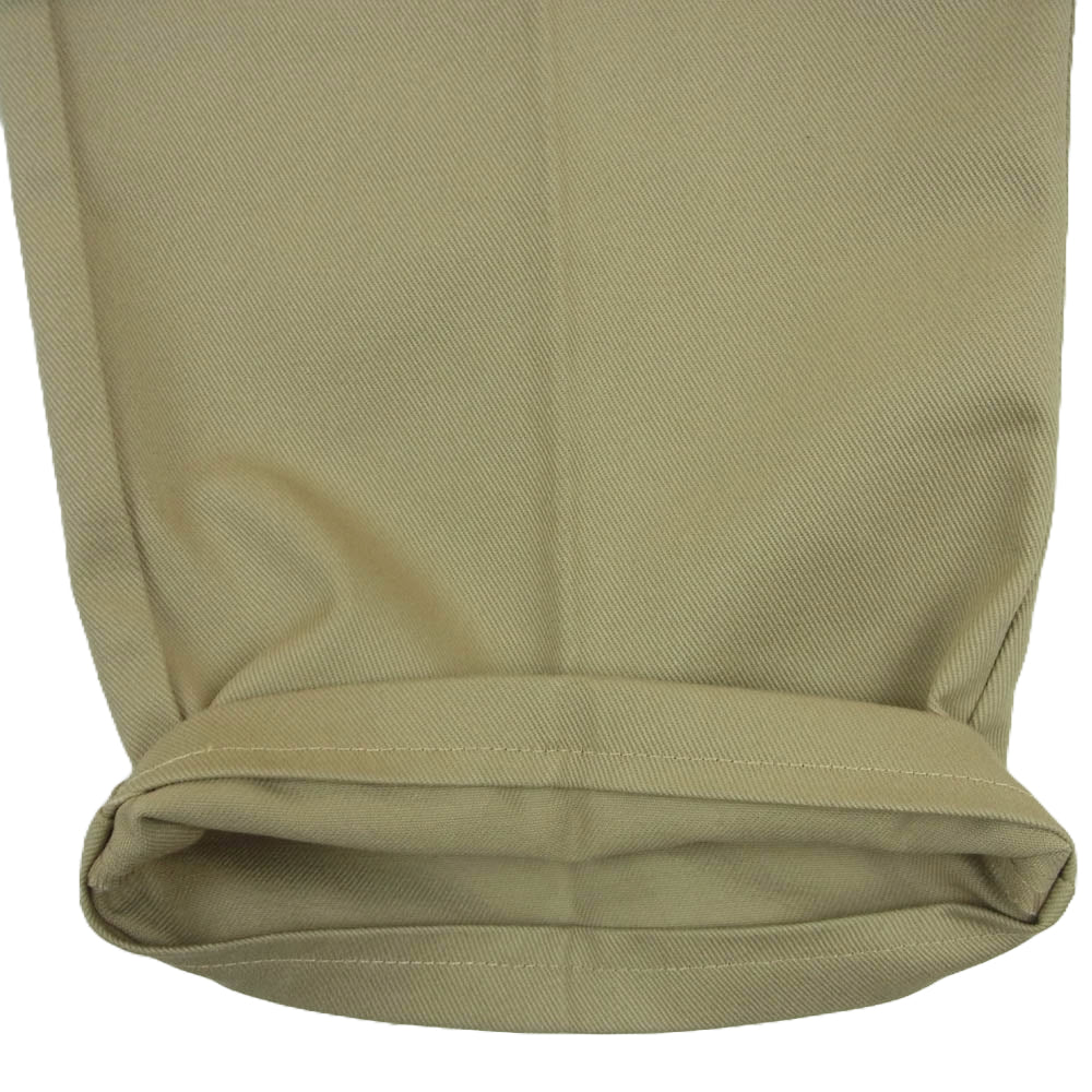 WACKO MARIA ワコマリア GP-104-A-BLANKLINE-ZACK TWILL SKATE PANTS ツイル スケート パンツ ベージュ系 XL【美品】【中古】