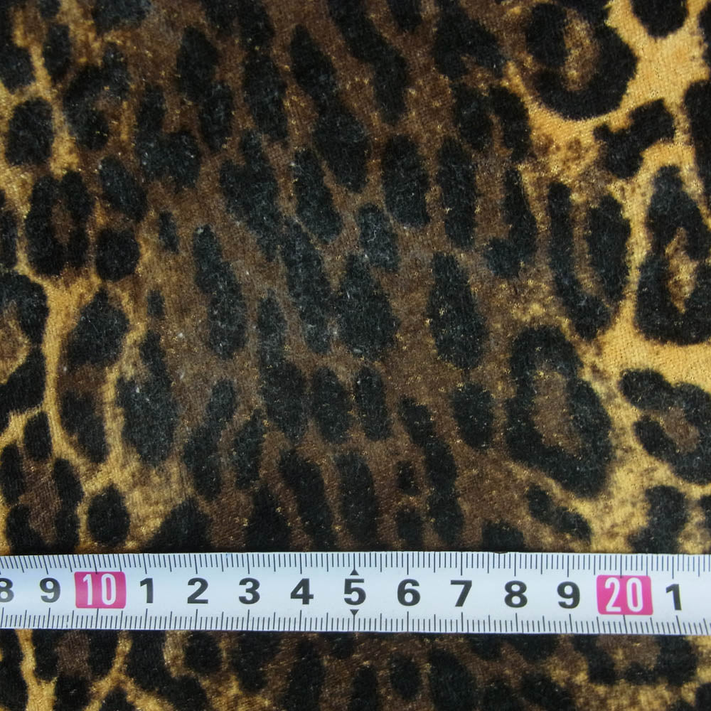 WACKO MARIA ワコマリア レオパード ショート パンツ 日本製 ゴールド系 ブラウン系 ブラック系 XL【中古】