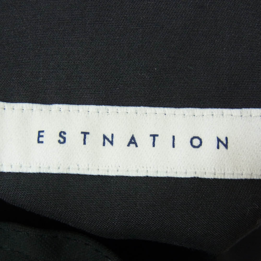 エストネーション 02-234-07-080008 ジョガー パンツ ブラック系 L【中古】