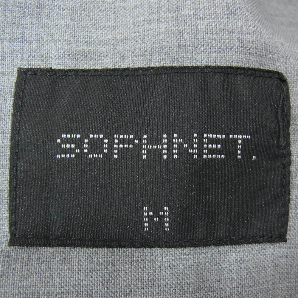 SOPHNET. ソフネット 24SS SOPH-240011 サマー ウール 混 テーパード  パンツ グレー系 M【中古】