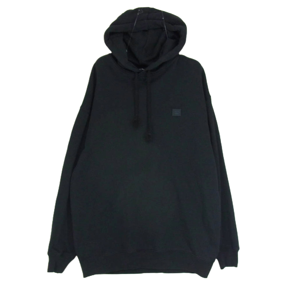 ACNE STUDIOS アクネストゥディオズ FA-UX-SWEA000009 FARRIN FACE プルオーバー スウェット パーカー ブラック系 XS【中古】