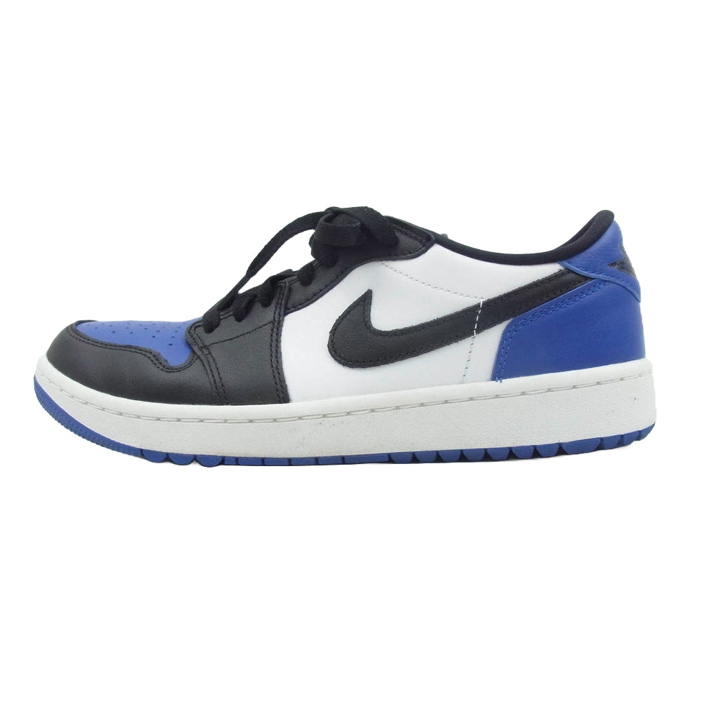 NIKE ナイキ DD9315-102 Air Jordan 1 Low Golf Royal Toe エアジョーダン1 ロー ゴルフ ロイヤルトゥ ローカット スニーカー ブルー系 27cm【中古】