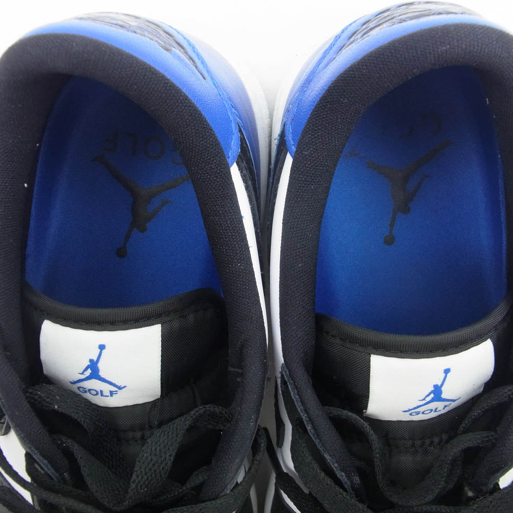 NIKE ナイキ DD9315-102 Air Jordan 1 Low Golf Royal Toe エアジョーダン1 ロー ゴルフ ロイヤルトゥ ローカット スニーカー ブルー系 27cm【中古】