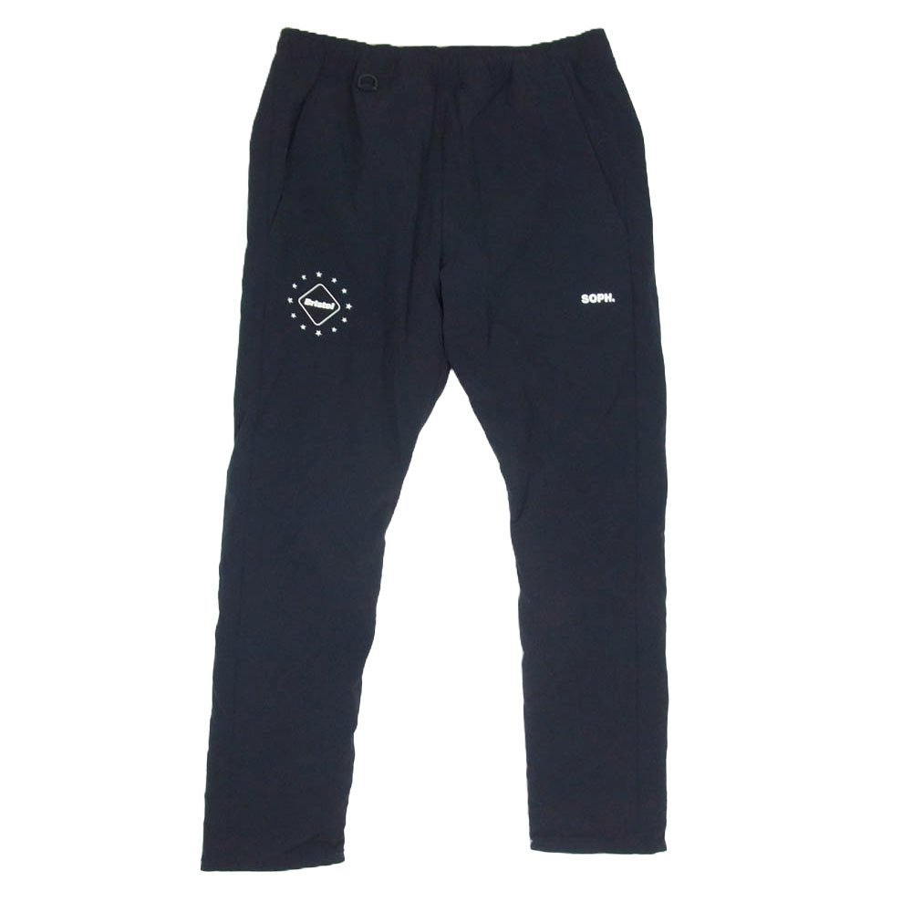 F.C.R.B. エフシーアールビー 22AW FCRB-222062 F.C.Real Bristol LYCRA TRACK PANTS ライクラファイバー ハイストレッチ イージー パンツ ダークネイビー系 L【中古】