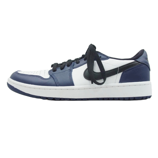 NIKE ナイキ DD9315-104 Air Jordan 1 Low Golf Midnight Navy エアジョーダン1 ロー ゴルフ ミッドナイトネイビー  ローカット スニーカー ネイビー系 27cm【極上美品】【中古】