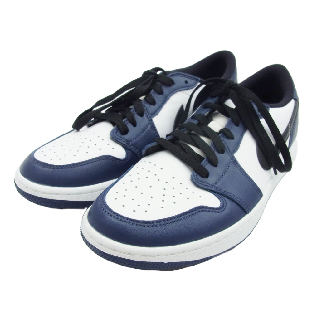 NIKE ナイキ DD9315-104 Air Jordan 1 Low Golf Midnight Navy エアジョーダン1 ロー ゴルフ ミッドナイトネイビー  ローカット スニーカー ネイビー系 27cm【極上美品】【中古】