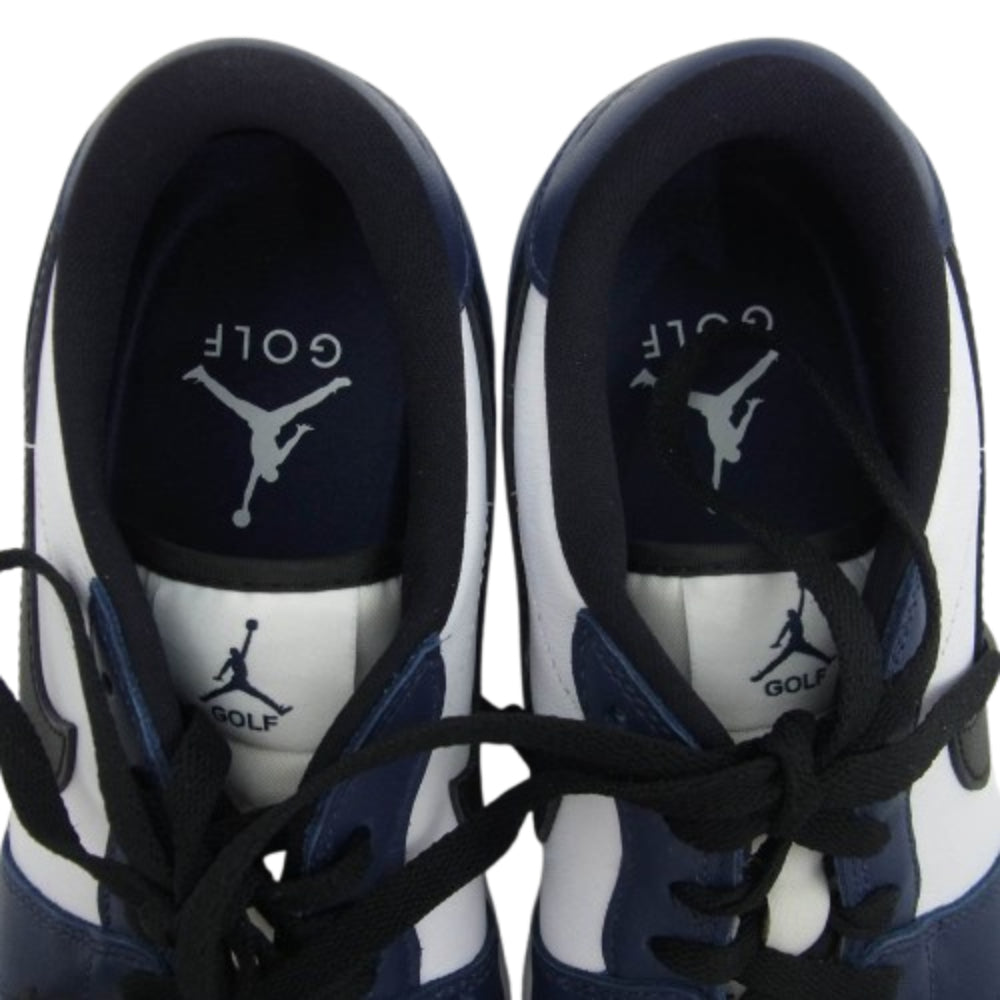 NIKE ナイキ DD9315-104 Air Jordan 1 Low Golf Midnight Navy エアジョーダン1 ロー ゴルフ ミッドナイトネイビー  ローカット スニーカー ネイビー系 27cm【極上美品】【中古】