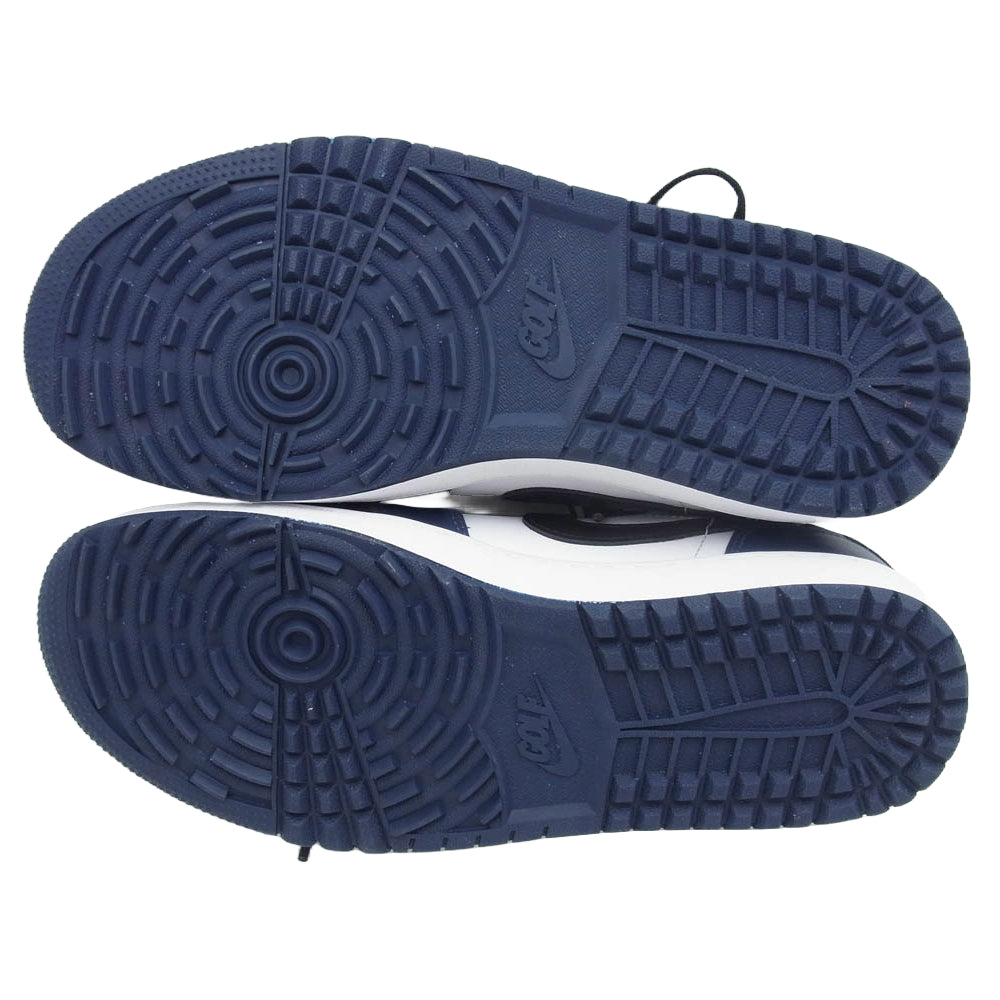 NIKE ナイキ DD9315-104 Air Jordan 1 Low Golf Midnight Navy エアジョーダン1 ロー ゴルフ ミッドナイトネイビー  ローカット スニーカー ネイビー系 27cm【極上美品】【中古】