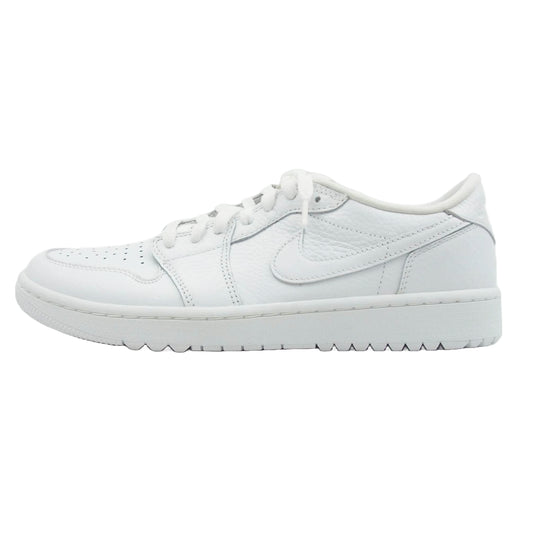 NIKE ナイキ DD9315-101 Air Jordan 1 Low Golf Triple White エアジョーダン1 ロー ゴルフ トリプルホワイト  ローカット スニーカー ホワイト系 27.5cm【極上美品】【中古】