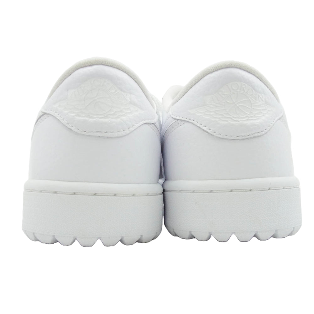 NIKE ナイキ DD9315-101 Air Jordan 1 Low Golf Triple White エアジョーダン1 ロー ゴルフ トリプルホワイト  ローカット スニーカー ホワイト系 27.5cm【極上美品】【中古】