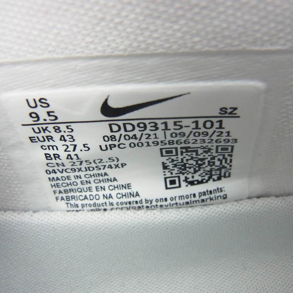 NIKE ナイキ DD9315-101 Air Jordan 1 Low Golf Triple White エアジョーダン1 ロー ゴルフ トリプルホワイト  ローカット スニーカー ホワイト系 27.5cm【極上美品】【中古】