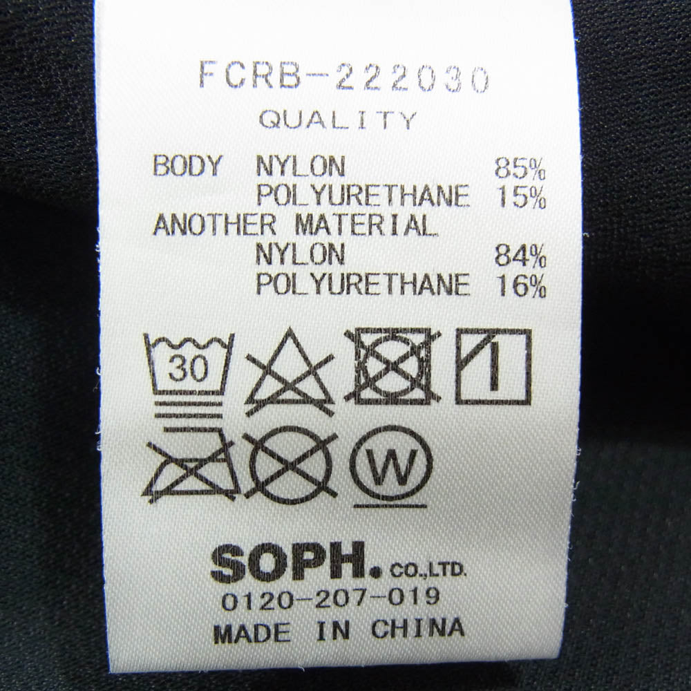 F.C.R.B. エフシーアールビー 22ss FCRB-222030 F.C.Real Bristol STRETCH LIGHT WEIGHT EASY ストレッチ ライト イージー パンツ ブラック系 L【中古】