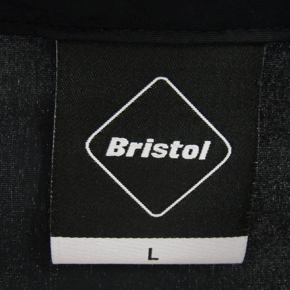 F.C.R.B. エフシーアールビー 23SS FCRB-230058 NYLON HOODED BLOUSON ナイロン フーデッド ジップアップ ジャケット ブラック系 ブラック系 L【中古】