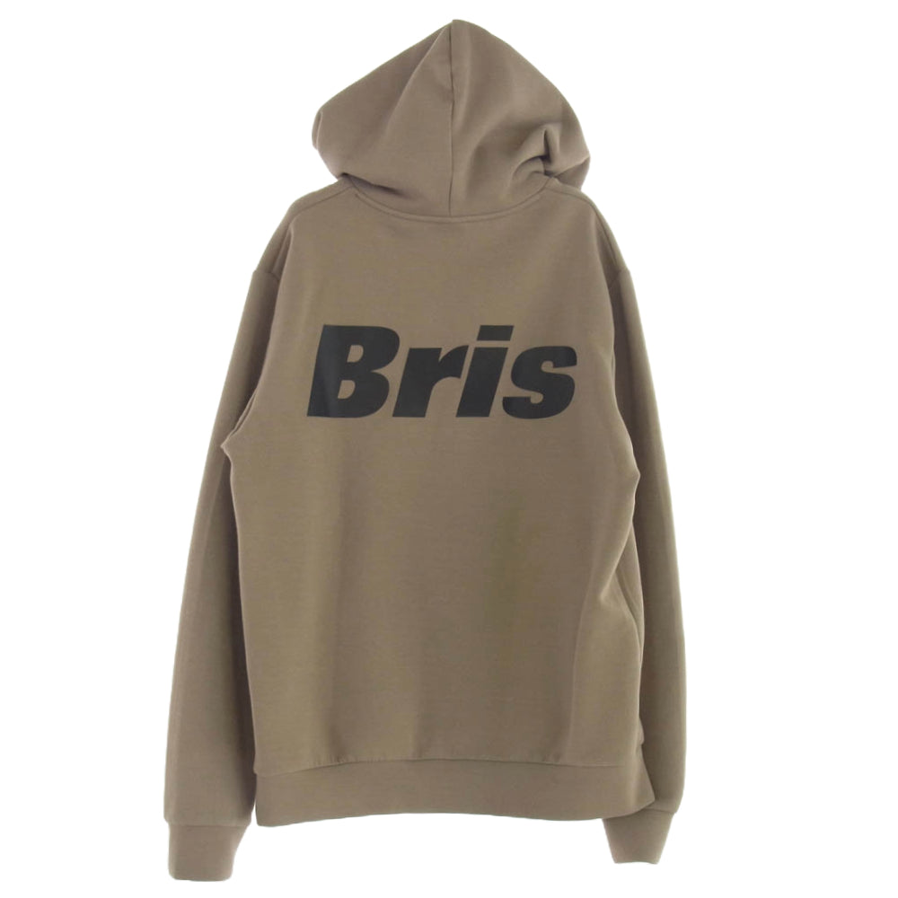 F.C.R.B. エフシーアールビー 23AW FCRB-232038 TECH SWEAT TRAINING HOODIE ブリストル テック スウェット トレーニング フーディ パーカー ベージュ系 L【中古】