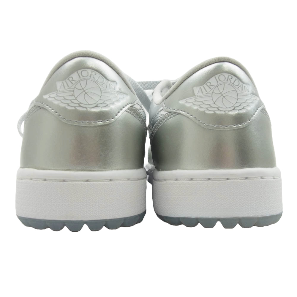 NIKE ナイキ FD6848-001 Air Jordan 1 Low Golf Gift Giving エアジョーダン1 ロー ゴルフ ギフトギビング ローカット スニーカー シルバー系 27cm【極上美品】【中古】
